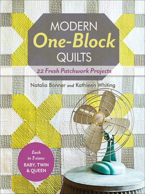 cover image of Modern One-Block Quilts